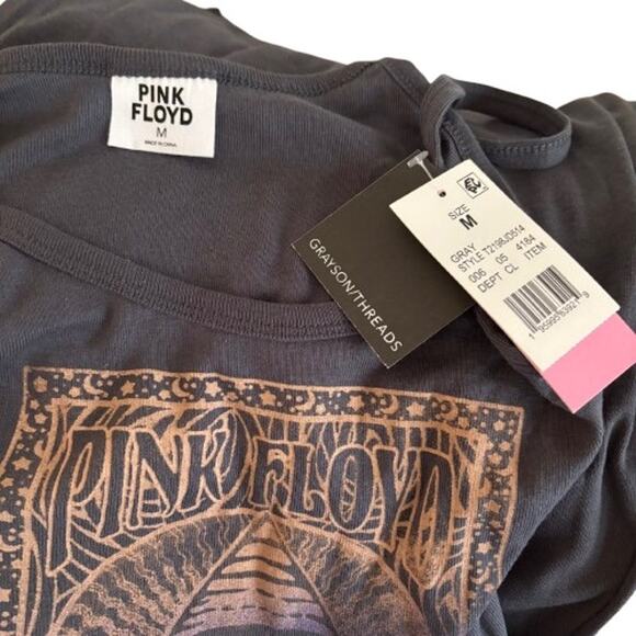NWT Pink Floyd Grayson Threads Graphic Tank Dress Sz M - Picture 5 of 5